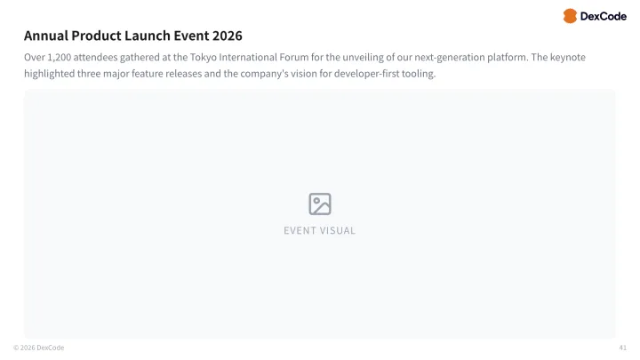 Image bottom caption slide